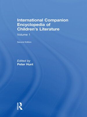 cover image of Intl Comp Ency Child Lit E2 V1